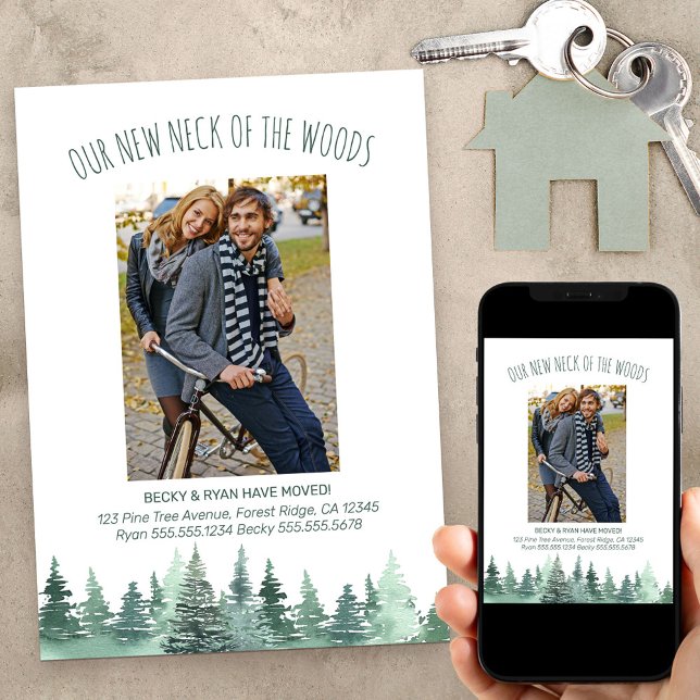 Anúncio Novo Pescoço da Floresta do Pinhal Florestal em Mo (Criador carregado)