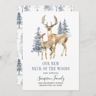 Anúncio Novo Pescoço Elegante do Inverno da Floresta em Mo