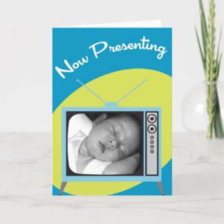 Anúncio Now Presenting Your New Baby