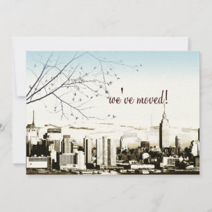 Anúncio NYC/torres gêmeas skyline/anúncio em movimento