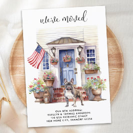 Anúncio O Cão-De-Pé Patriótico Personalizado Francês se Mo