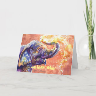 Anúncio O elefante do bebê comemora!