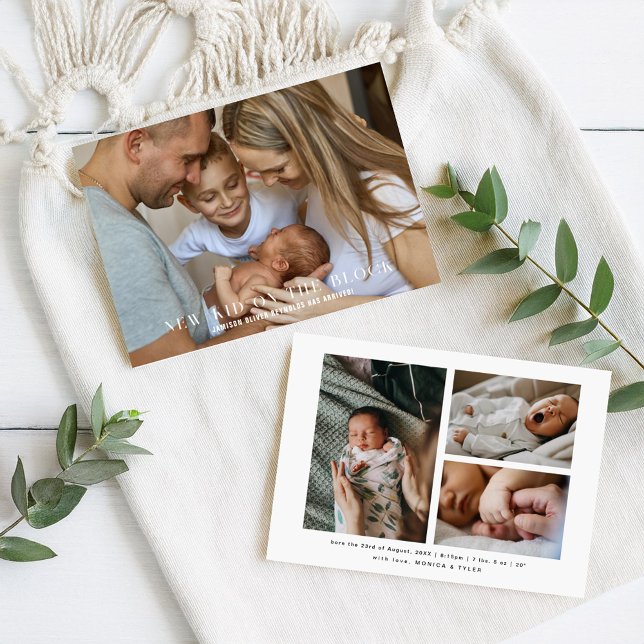 Anúncio O Novo Garoto | Grátis 4 Fotografias Nascimento (Criador carregado)