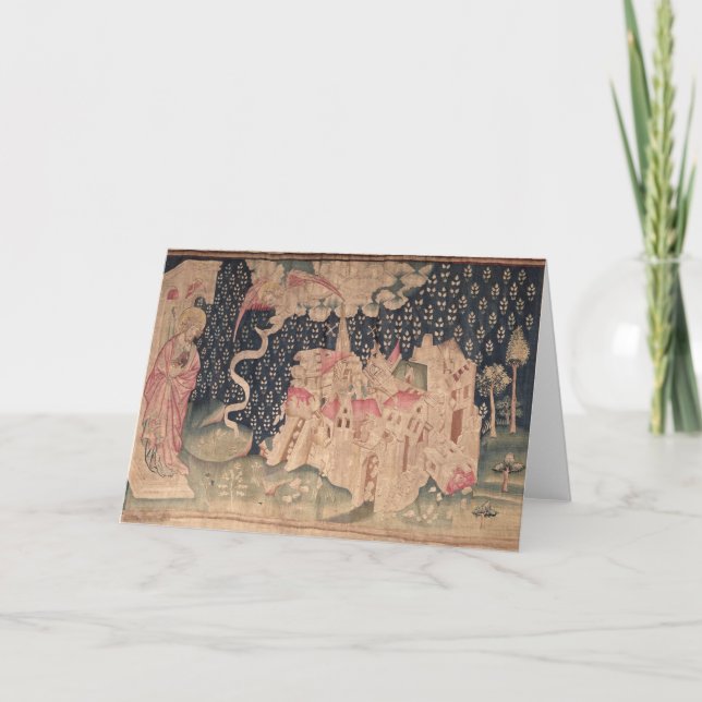 Anúncio O segundo anjo anuncia a queda de Babylon (Frente)