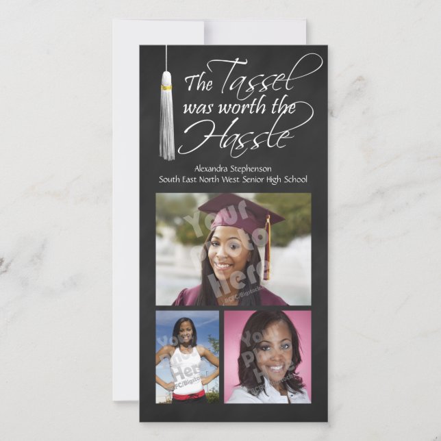 Anúncio O Tassel valeu a pena a briga (Frente)