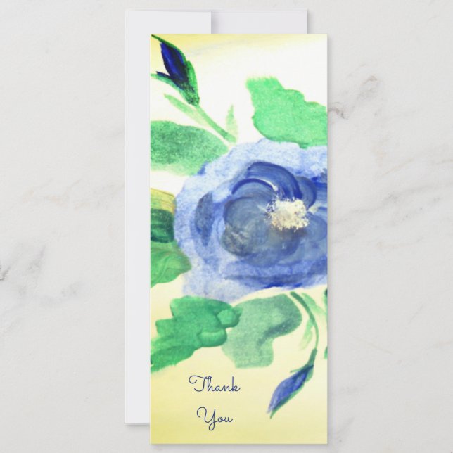 Anúncio Obrigado por comparecer no dia do casamento (Frente)