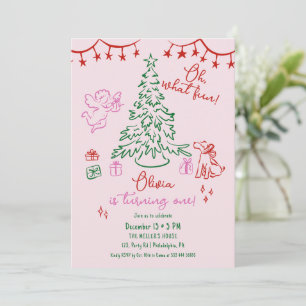 Anúncio Oh Que Diversão árvore de Natal caprichosa de 1º a