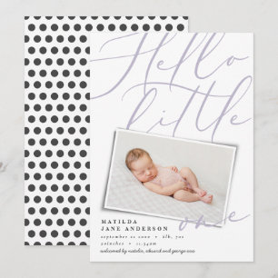 Anúncio Olá, pequena foto moderna