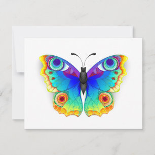 Anúncio Olho Peacock da Borboleta Arco-Íris