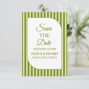 ANÚNCIO OLIVE VERDE ESTILO SIMPLES RASCUNHO SALVE A DATA
