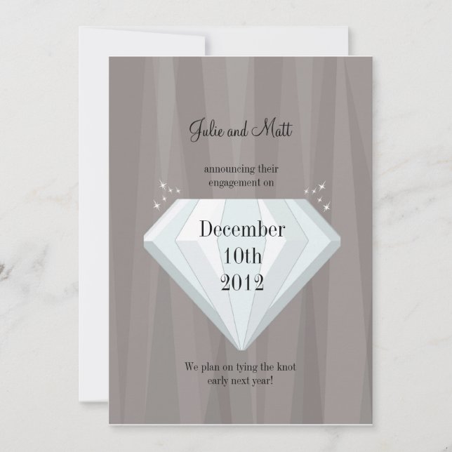 Anúncio Os Diamantes São Para Sempre (Frente)