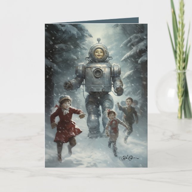 Anúncio Os robôs estão chegando (Frente)