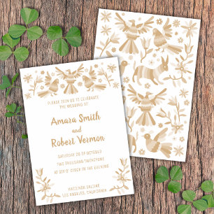 Anúncio Otomi, MEXICA, BEIJAS, FLORES E AVES