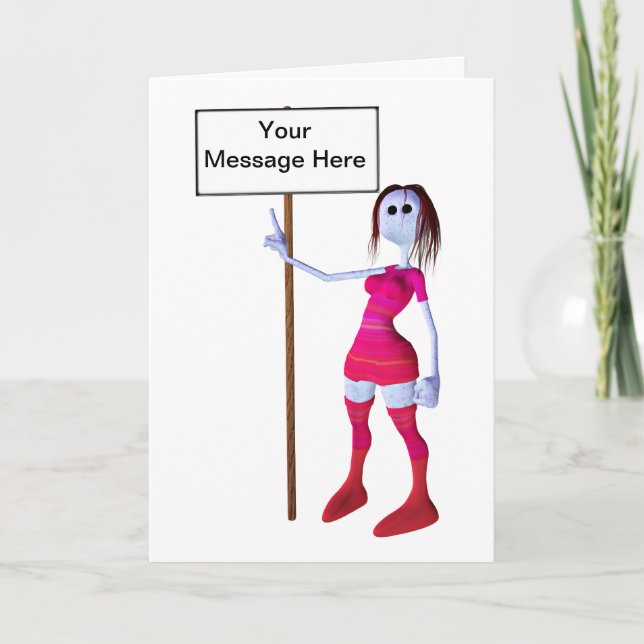 Anúncio ou sinal do vazio (Frente)