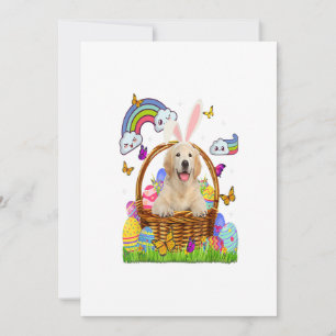 Anúncio Ouro Retriever Ovos De Páscoa Engraçados Cachorro