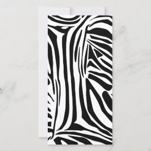 Anúncio Padrão de Estampa de Zebra Preta e Branca em Negri