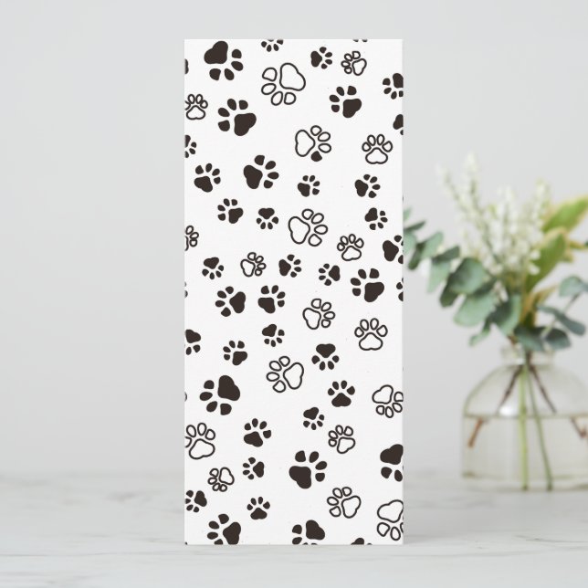 Anúncio Padrão repetido de patas de Cat (Em pé/Frente)