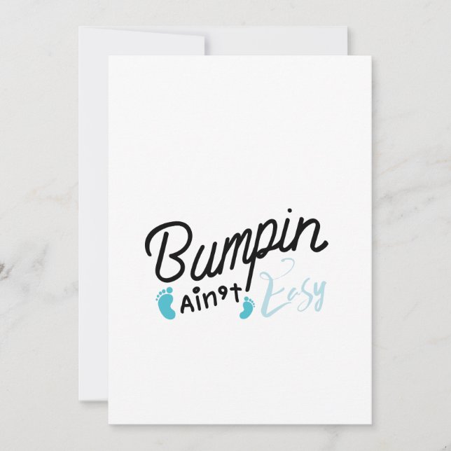 Anúncio Pai Engraçado de Estar na Gravidez Mente Esperando (Frente)