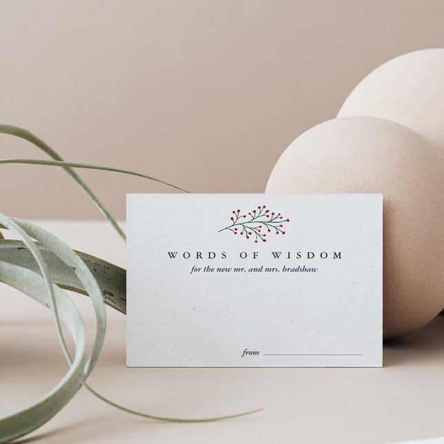 Anúncio Palavras de Sabedoria de Holly e Pine para os Recé (Criador carregado)