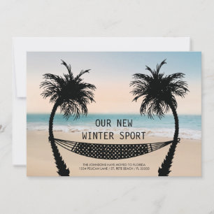 Anúncio Palm Trees e Hammock em Florida Beach Moving