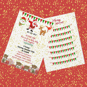 Anúncio Papais noeis Crew Reindeer primeiro aniversario de