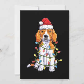 Anúncio Papais noeis de Beagle Árvore de Natal Luzes de Na