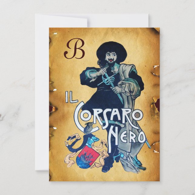 ANÚNCIO PAPEL DO MONOGRAMA DE CORSAIR PRETO (Frente)