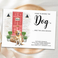 Para casa é onde o cachorro é que nós movemos o ca