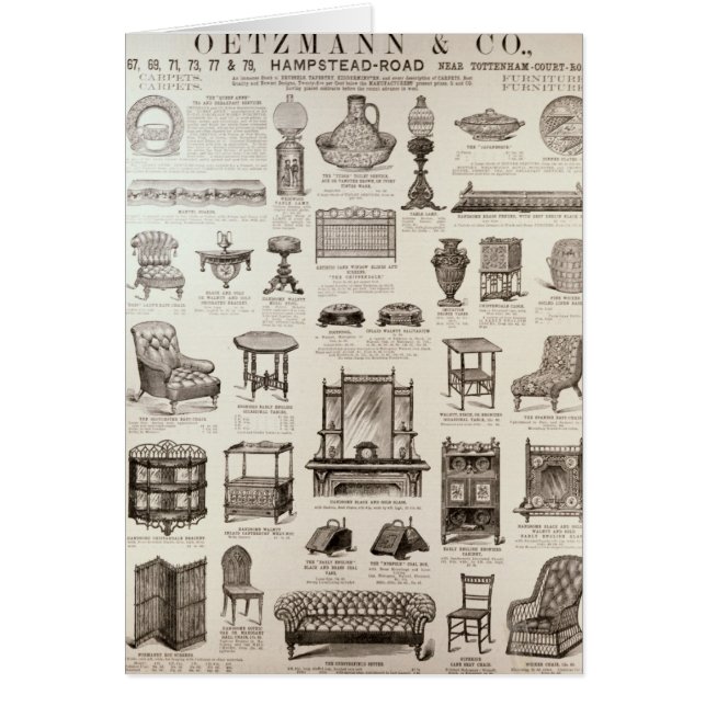 Anúncio para Oetzmann & Co. (Frente)