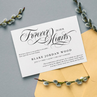 Anúncio Para Sempre Em Nosso Beijo Memorial