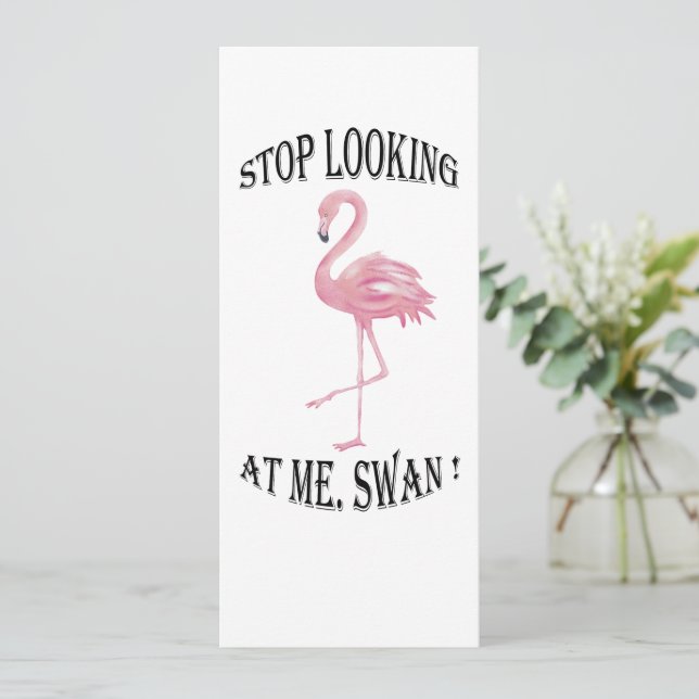 Anúncio Pare de olhar para mim Swan (Em pé/Frente)