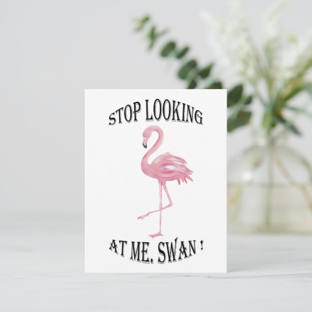 Anúncio Pare de olhar para mim Swan (Em pé/Frente)
