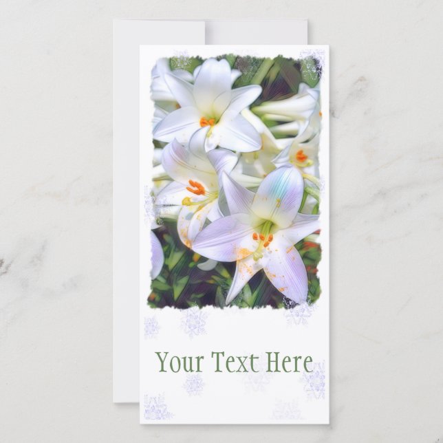 Anúncio Páscoa [Placa guia plana] 案 内 状 (Frente)