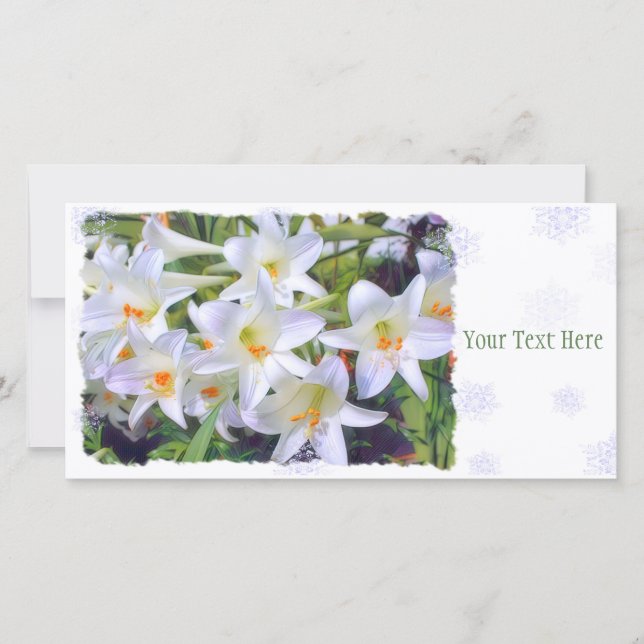 Anúncio Páscoa [Placa guia plana] 案 内 状 (Frente)