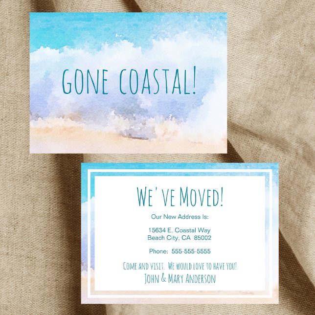 Anúncio Passou A Onda Costeira De Nova Casa Na Praia Water (Criador carregado)