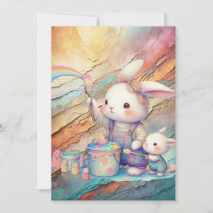 ANÚNCIO PASTEL DE PÁSCOA DE PINTURA BONITO