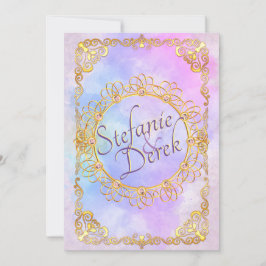 Anúncio Pastel Suave Elegante e Dourado