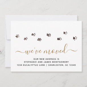 Anúncio Pata Dourada em Passeio Imprime Preto em Movimento