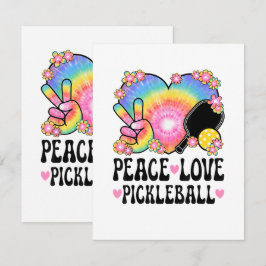 Anúncio Paz Amor Pickleball
