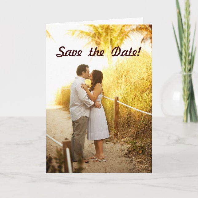 Anúncio Pegue 2 - Salve a data! (Frente)