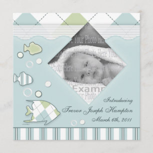 Anúncio Peixe tropical Menino Anunciante