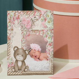 Anúncio Personalizado Conheça o Nosso Novo Bebê 