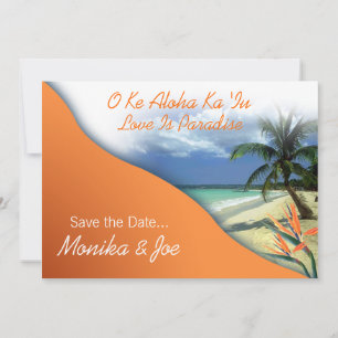 Anúncio Personalizado de Salvação da Data de Monik