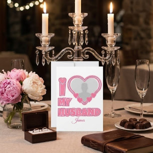 Anúncio Personalizado Eu Amo Meu Marido – Adicionar Foto e