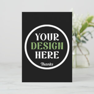 Anúncio personalizado, único, elegante e minimalista