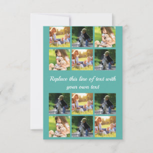 Anúncio Personalizar colagem de fotos e texto Case-Mate iP