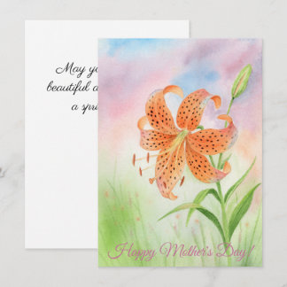 Anúncio Personalized Elegant Tiger Lily