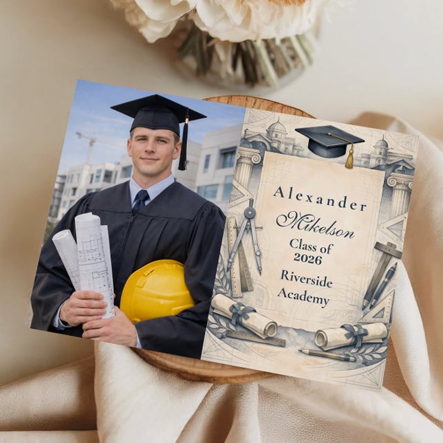 Anúncio Photo Architect Student Graduation Design (Criador carregado)