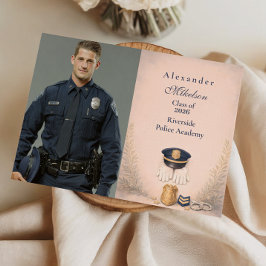 Anúncio Photo Classic Law Enforcement Graduation Ceremony