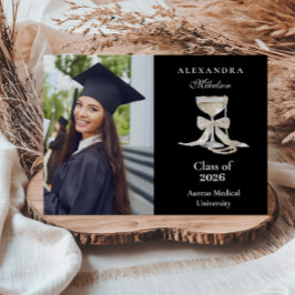 Anúncio Photo Elegant Coquette Pearl Graduation